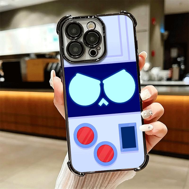 Cartoon Game Stars Soft Phone Case For iPhone 15 16 17 Air 14 Pro Max 16E Plus 13 12 Mini Plating Anti-Fall Fundas