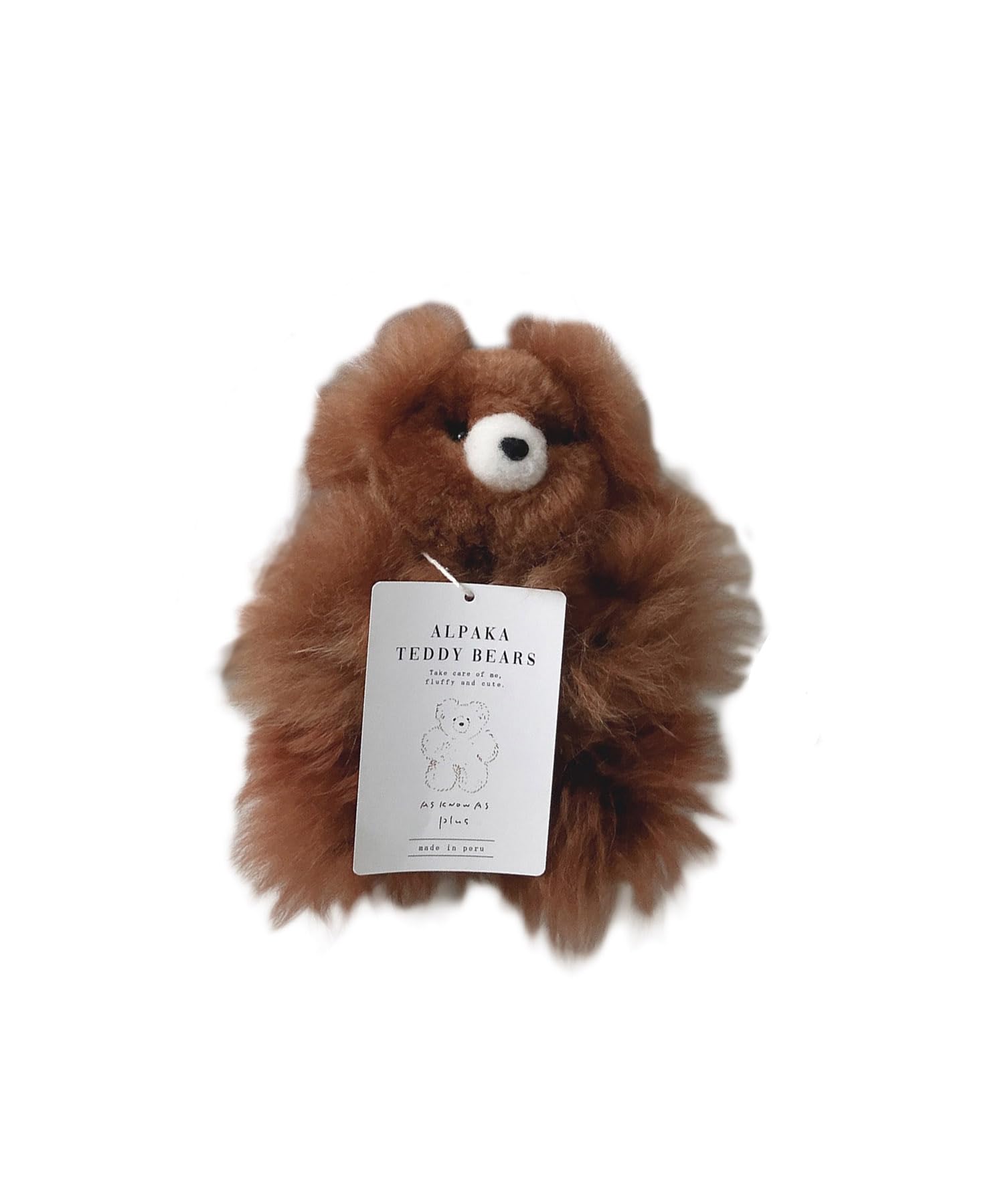 

AS KNOW AS plus Chibi Alpaca Bear, Brown, Size S