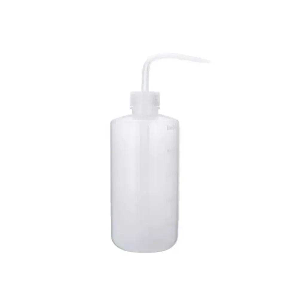 1Pcs Washing Clean Wash Bottle White Plastic Laboratory Measuring Bottles Measurement 250/500/1000ml Tattoo Squeeze Bottle