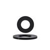 Yigu High-Temperature Insulated Black Nylon Flat Washer (M2, M3, M10, M16, M24)
