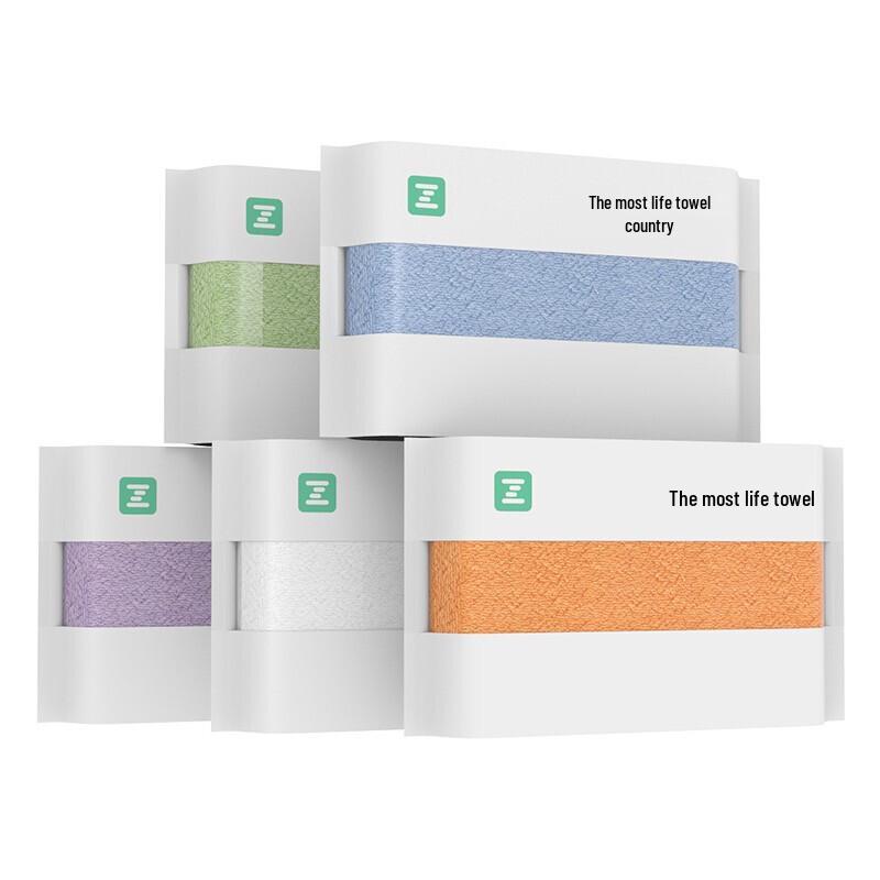 a-life Xinjiang Long-Staple Cotton Absorbent Towel 5-Pack