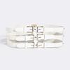 Punk Wide Female Waist Belt With Adjustable Length For Party And Daily Wear