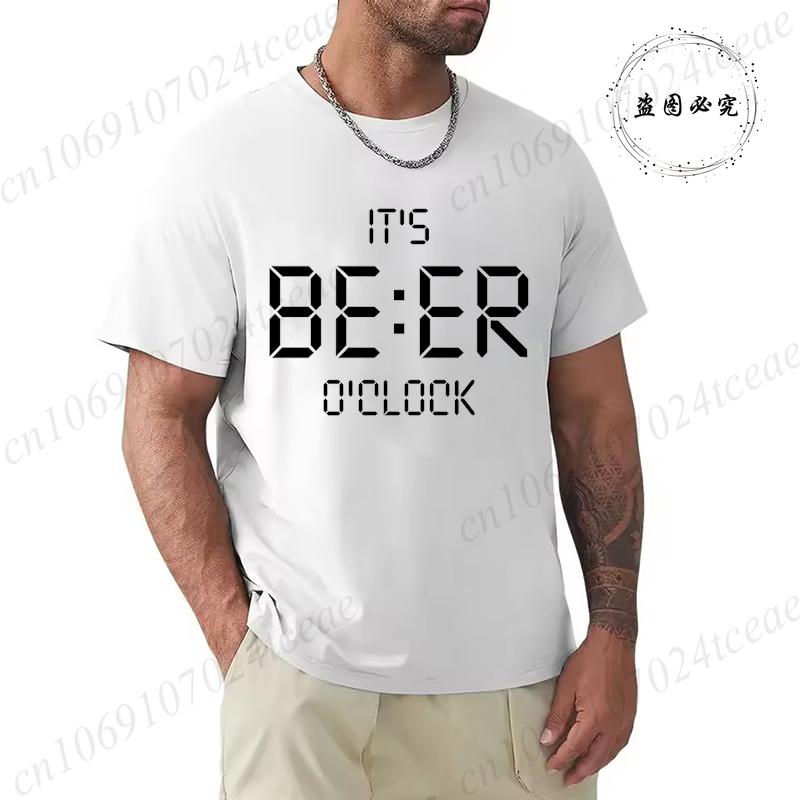 I Drink Beer 3 Days A Week Yesterday Today Tomorrow Unisex Casual T-shirt Short-Sleeve Summer Fashion Tshirt Men T Shirt Clothes
