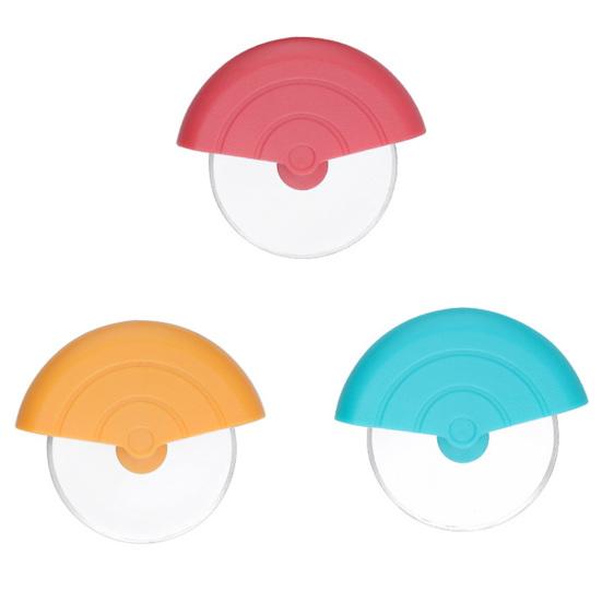 Praktický kráječ na pizzu Mini z nerezové oceli na řezání pizzy