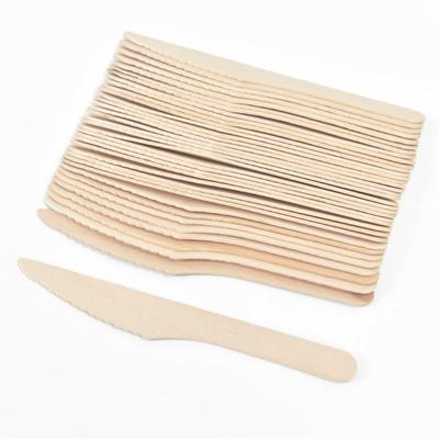 50Pcs Disposable Wooden Spoon Fork Knife Cutlery Set Rustic Wedding Birthday Party Tableware Decor Supplies Dessert Cake Scoop