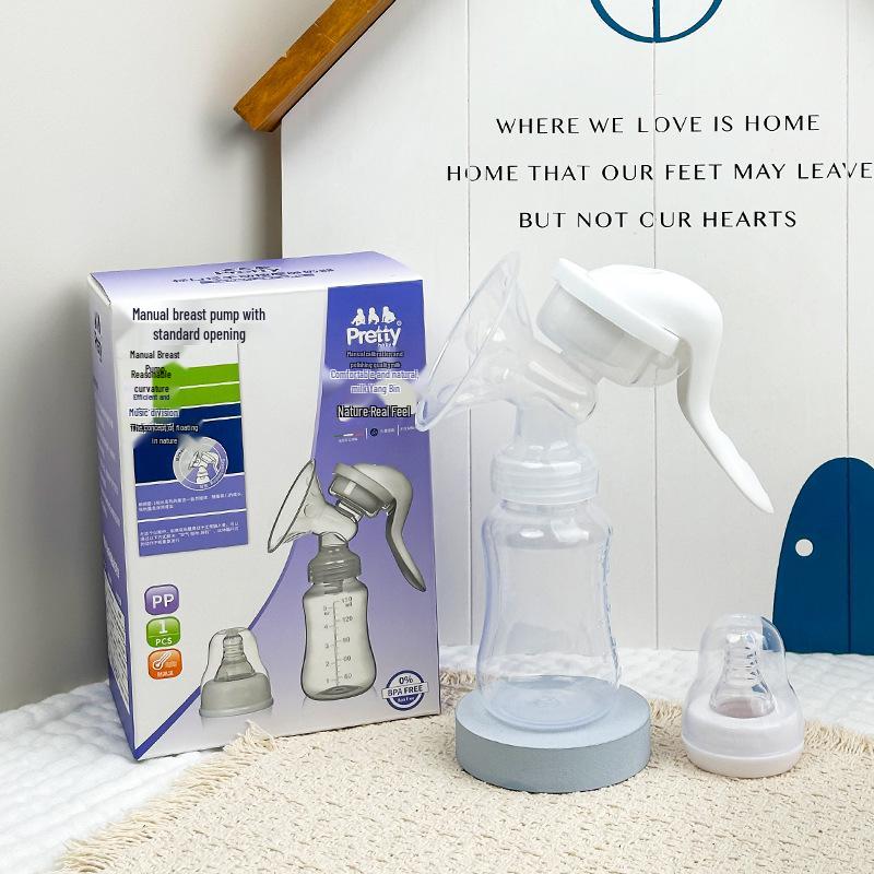 Portable High-Suction Manual Breast Pump - Ideal for Nursing Mothers