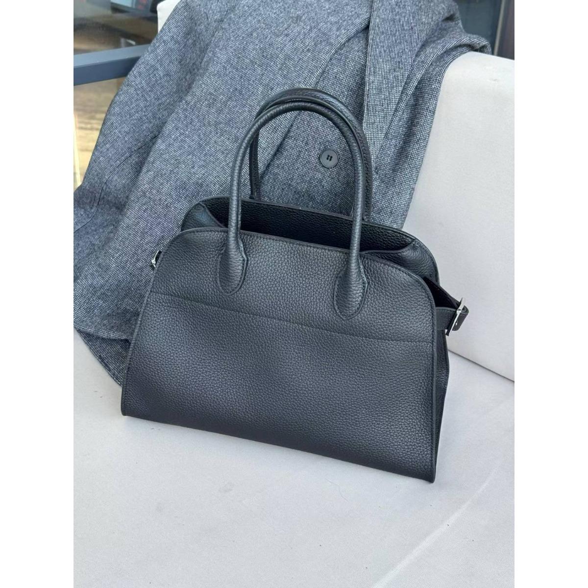 Сумка-тоут Margaux, первый слой коровьей кожи, премиальная сумка-тоут, вместительная женская сумка, простая дорожная сумка 34x21x30cm