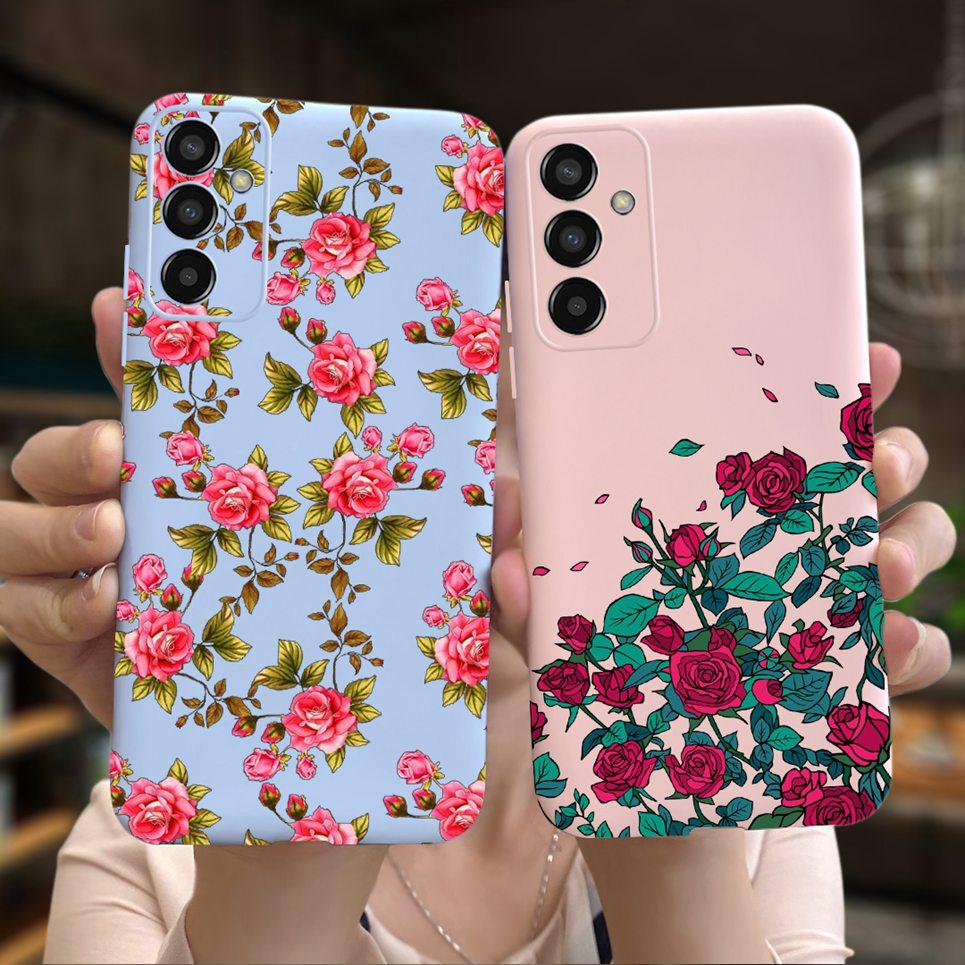 For Cover Samsung Galaxy A04s SM-A047F Bumper Fundas Milk Cow Butterfly Phone Case Soft Back Cover For Samsung A04s Bumper Capa