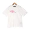 Graffiti Print Short Sleeve T-shirt for Men and Women Angel Letter Logo Crew Neck Shirt, Luxury Brand Summer Fashion Oversized