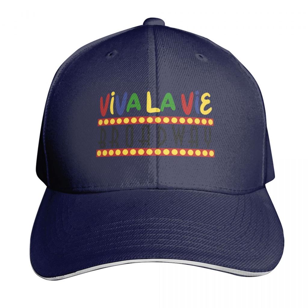 Viva La Vie Broadway Baseball Cap Beach Hat Hiking Hat Hat Luxury Brand Visor Women Unisexs
