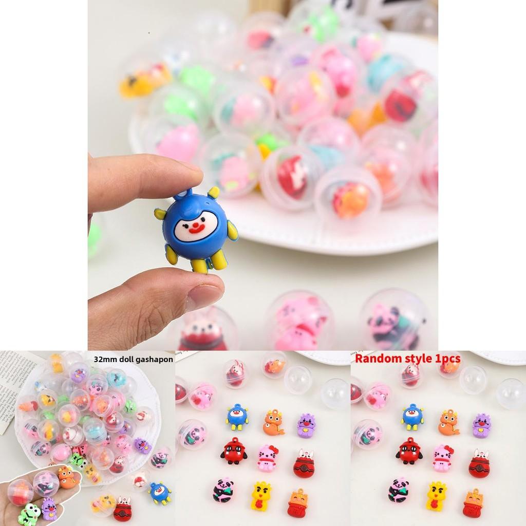 Kids Animal Minifigures With 32mm Transparent Toys For Collectors And Kids Play