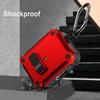 KEYSION Bluetooth Earphone Case for Apple AirPods Pro 2 1 With Switch and Hook Silicone+PC Shockproof Cover for AirPods 3 2 1