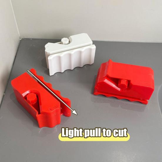 2 ks Řezačka kartonu pro škrabadla pro kočky, kartonový řezný nástroj ve tvaru kotěte, ruční nástroj na kartonové proužky pro DIY kočičí škrabadlo