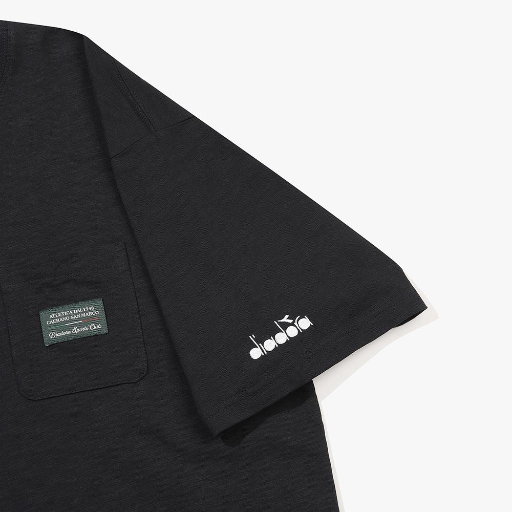 Diadora Symbol Wappen Short Sleeve T-Shirt Black