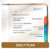 Calendario 2025, Agenda 365 giorni, Manuale di Efficienza del Tempo, Quaderno Calendario con Cinghie