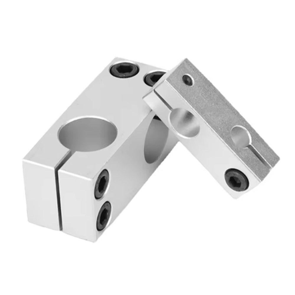 1Pcs Aluminum Alloy Steel Pipe Fixing Bracket Vertical Fixed Diameter Fastening Cross Clip