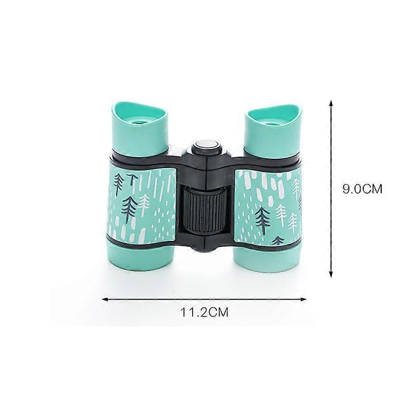 4x30 Children Portable Binoculars Colorful Rubber Grip Anti-slip Telescope