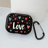 Case For Airpods Pro3 3 4 1 Pro2 Pro 2 Earphone Cases Cover Color Heart Love