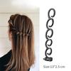 2pcs/Set Fashion Hair Braiding Weave Roller Twist Styling Maker Diy Hairstyling Accessories Salon Tool Home Use Braided Hair