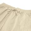 2024 TEMU Men's Breathable Cotton Linen Summer Loose Casual Long Pants