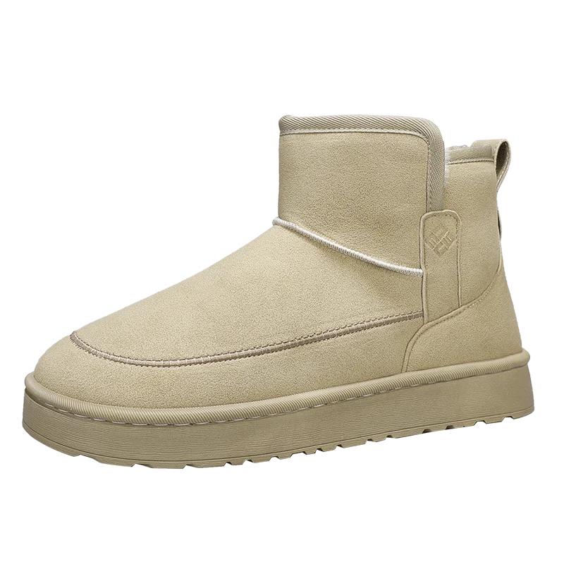 

Ботильоны зимние мужские кроссовки спортивные и зимние ботинки для мужчин для активного отдыха износостойкая обувь для мужчин мокасины нескользящие 44-45 абрикосовый