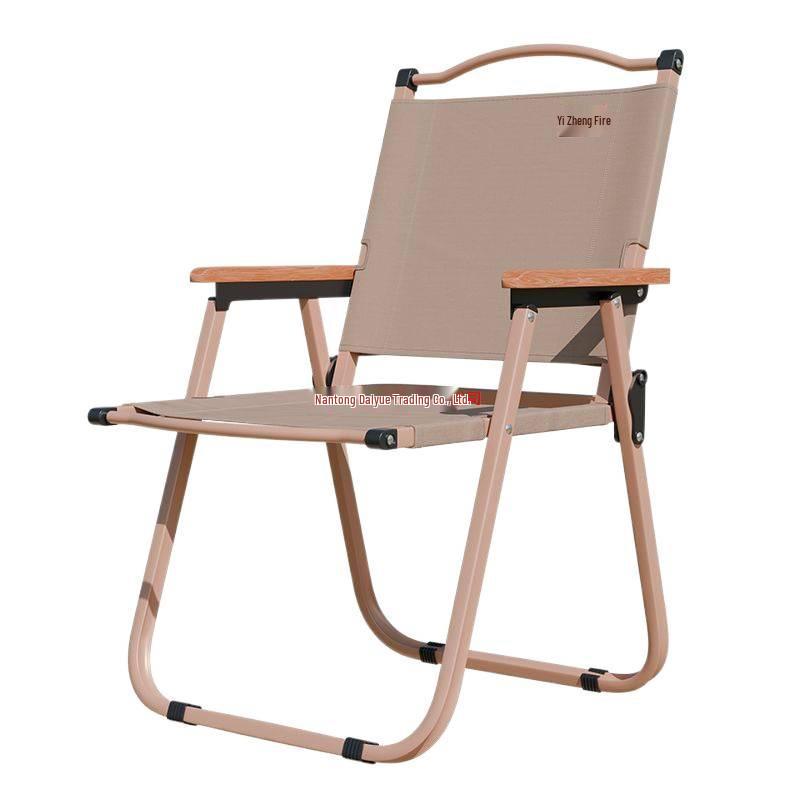 Kermit Tempered Portable Folding Chair - Ideal for Camping, Outdoor, Beach, and Fishing.
