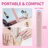 3W Mini UV Led Nail Lamp Rechargeable Handheld UV Light for Gel Nails Cordless USB Nail Lamp for Fast Curing