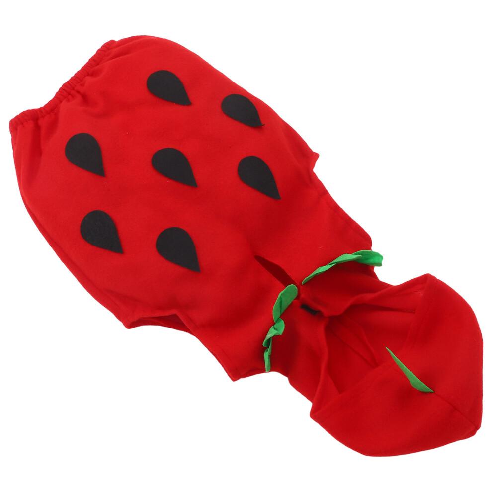 Strawberry Costume For Boys And Girls Realistic Fruit Costume Hood For Halloween Outfit And Stage Performances Years