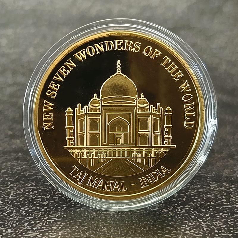 7 Arten Geschenke Neue Sieben Weltwunder Gedenkmünze