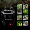 Reptilien Zuchtbox Acryl Mini Vogelspinnen Gehege Volle Transparenz Spinnen Terrarium für Spinnen Vogelspinnen Schnecken Echsen Reptilien