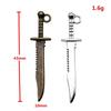 Anime Charms Multi Color Medieval Sword Pendants For Fantasy Warrior Themed Jewelry