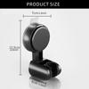 Portable Sturdy ABS Suction Shower Sprayer Holders Bathroom Accessory for Easy Installation in Bathroom Setting