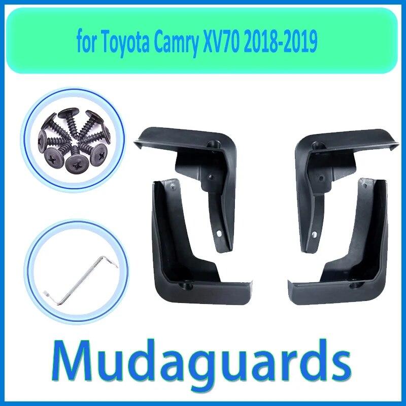 for Toyota Camry 2018~ XV70 4PCS Front Rear Car Fender Mudguard Mud Flaps Guard Splash Flap Car Accessories