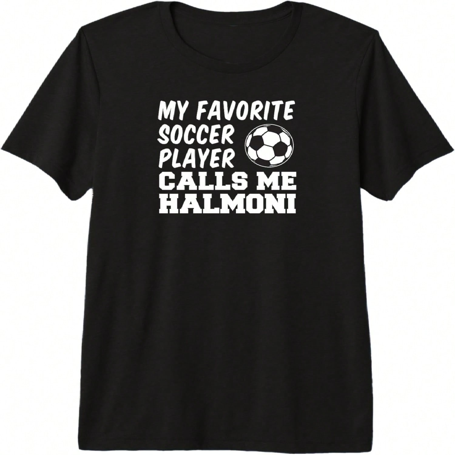 My Favorite Soccer Player Calls Me Halmoni Korean Grandma Premium Tri-Blend T-Shirt S разноцветный