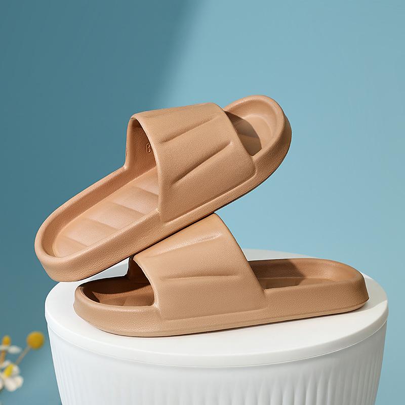 Women's EVA Slippers, Men's Thick Soled Slippers, Bathroom Anti Slip, Home Indoor and Summer Outdoor Wear