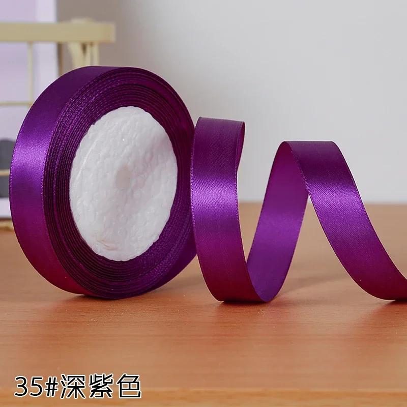 22meters 20mm Faced Satin Ribbon for DIY Silk Satin Ribbons Crafts Bow Handmade Gift Wrap Party Wedding Clothing Accessories
