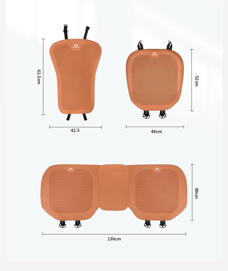 XPeng G6 All-Season Breathable Seat Cushion Cover - Fully Enclosed, Universal Fit for Car Modification