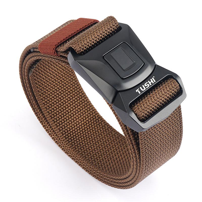 Safety Plug Nylon Waistband MenCSCombat Belt Outdoor Sports Multi-Functional Tactical