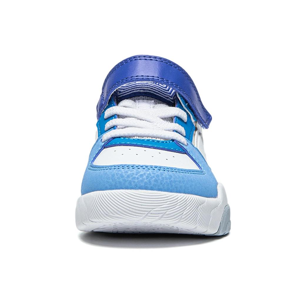 Li Ning Kids Sports Lifestyle Synthetic Leather Comfortable Fashion Versatile Durable Low-Top Casual Shoes Kids Sneaker YKNU060-5