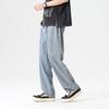 Dingfengbaoluo Men's Relaxed Fit Straight-Leg Jeans