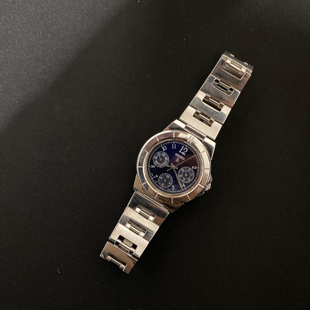 [Рабочий предмет] Часы SEIKO Rukia 5Y89-0B30 оригинальный ремешок