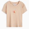 Vitality Girl Short Ribbed Slim Fit Off-Shoulder Short Sleeve T-Shirt Women Tops 47AB802-RM7