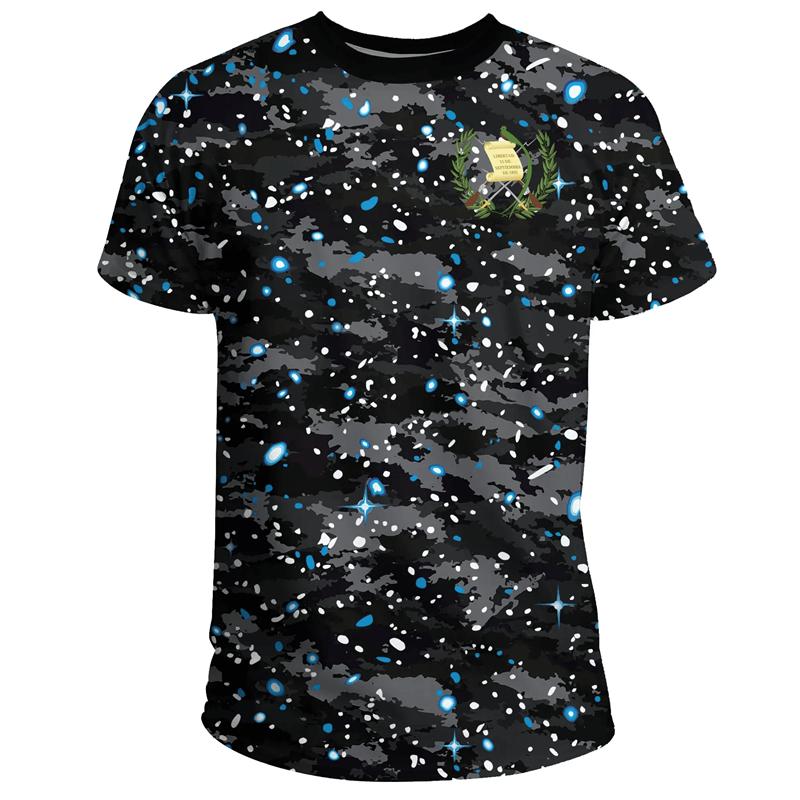 T-shirt Impression 3D Guatemala National Mode Harajuku Motif Drapeau Guatémaltèque T-shirts Manches Courtes Homme Hauts Oversize Enfants