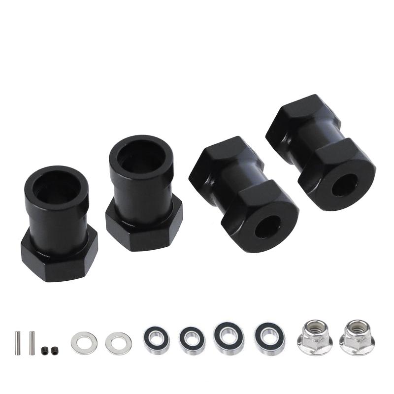 12mm Wheel Hex Hub Adapter for Tamiya CW-01 CW01 Lunch Box Midnight Pumpkin Monster Beetle WR02 Upgrade Parts Accessories Metal