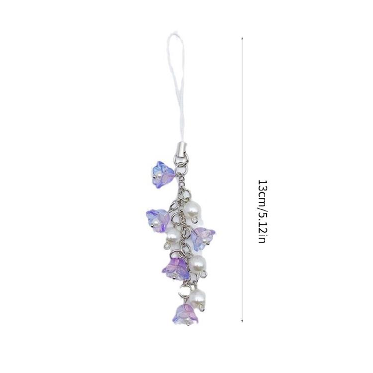 Cute Phone Strap Flower Phone Chain Sweet Lilys of the Valley Phone Charm