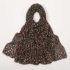 180*70cm Unique Women's Floral Scarves Lightweight Sheer Silky Feeling shawl Chiffon Flowers Printed Scarf