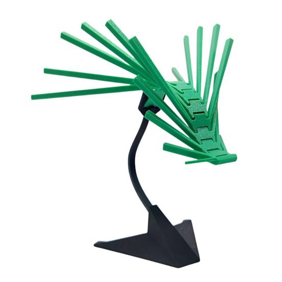 Self-Balancing Wing Ornament 3D Printed Flexible Wing Kinetic Art Decoration Balance Toy for Stress Relief Home Office Decor