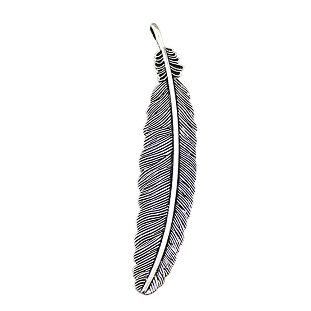 Feather Charms Multi Color Alloy Leaf Pendants For Boho Style DIY Jewelry Accessories