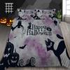Halloween Decorative Quilt Cover Pillowcase Two Or Three-Piece Set Polyester 3D Digital Printing