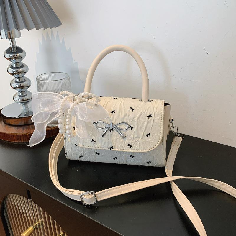 Belted Casual Bag Stylish and Fashionable Design - Single Shoulder Handbag with A Small Square Shape